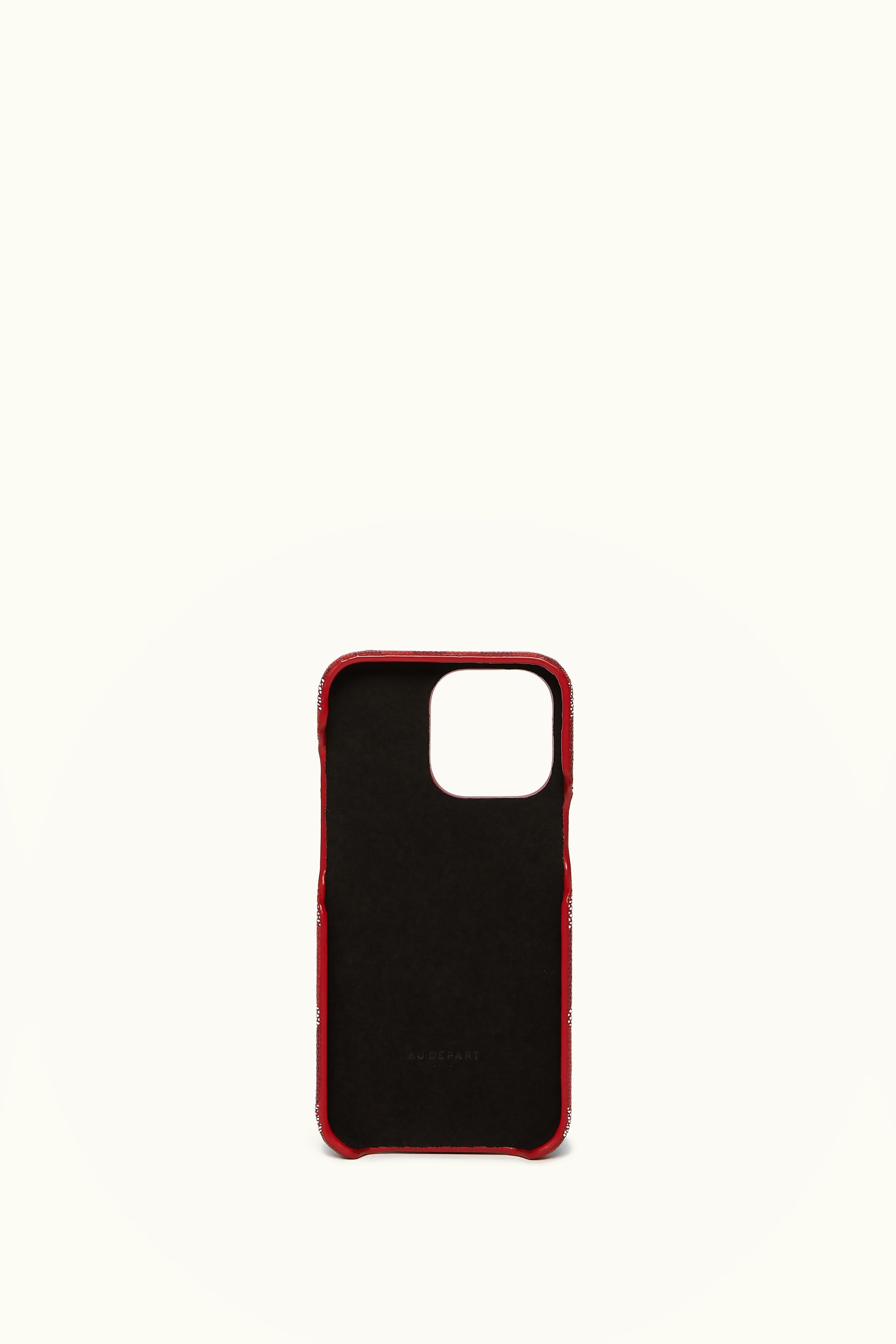 La Coque iPhone 13 Pro Coated Canvas Red