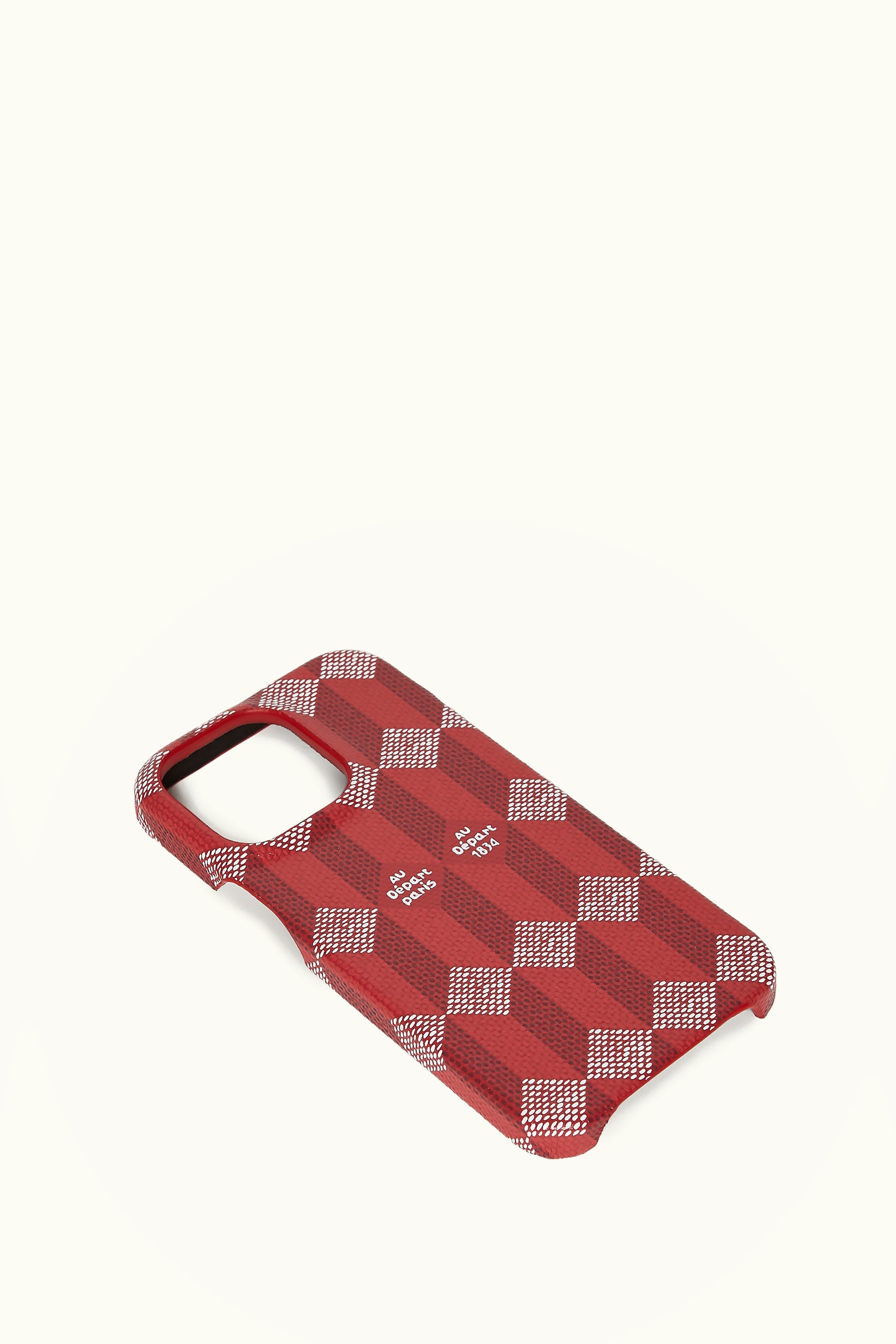 La Coque iPhone 13 Pro Coated Canvas Red