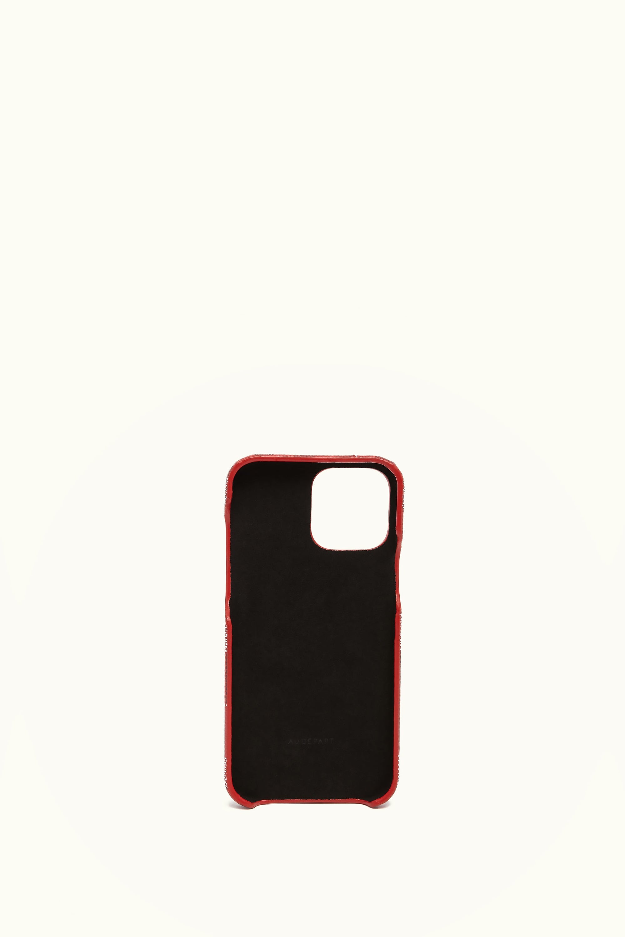 La Coque iPhone 13 Pro Max Coated Canvas Red