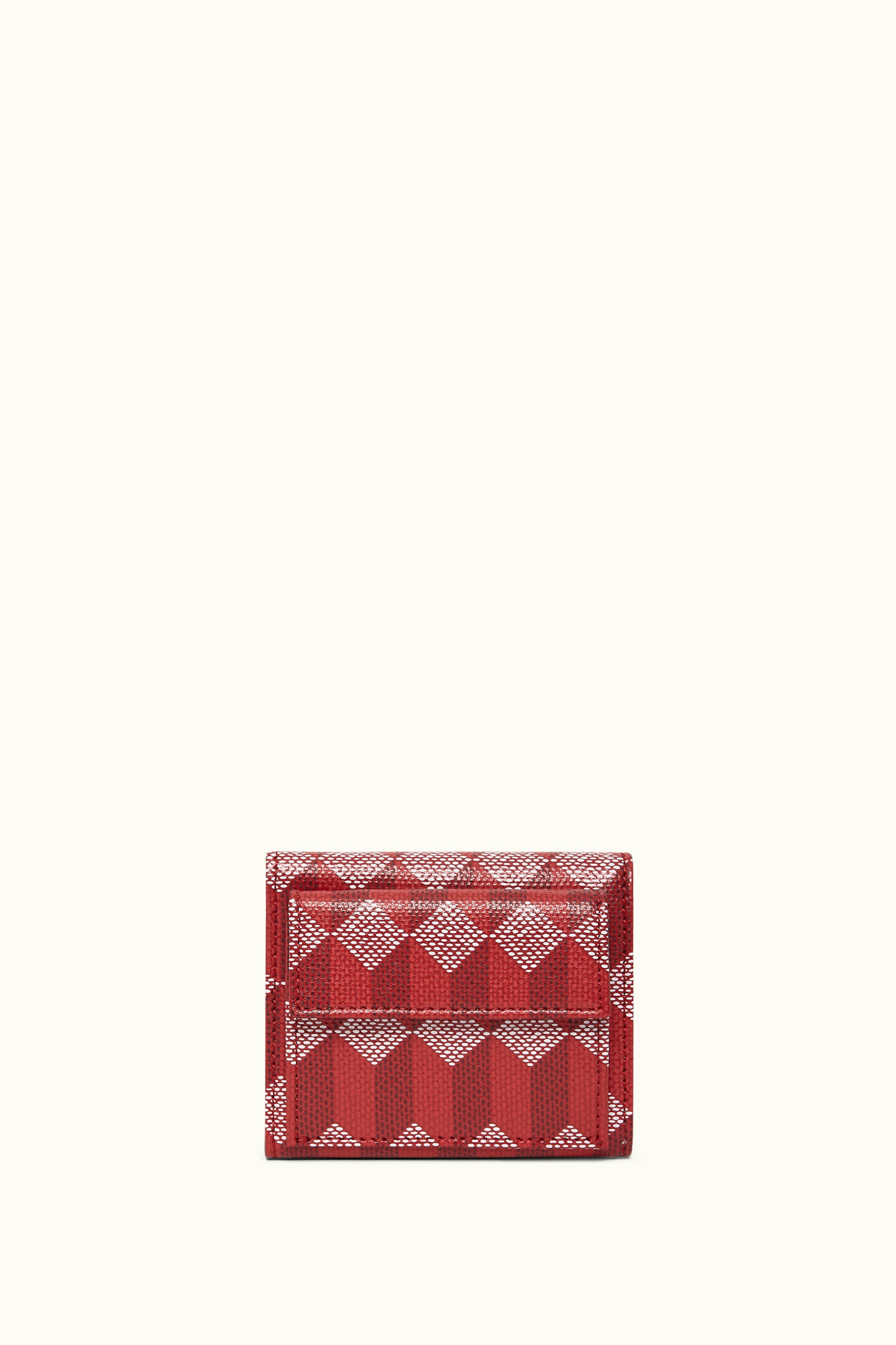 Le Petit Continental Coated Canvas Red