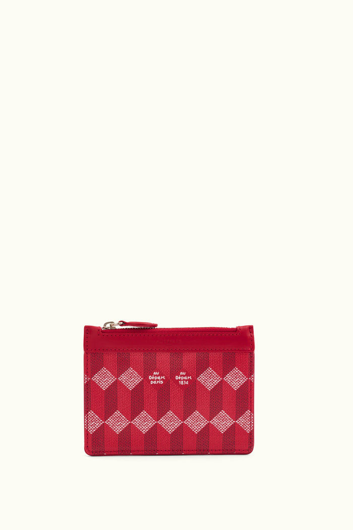 Red / Coated Canvas