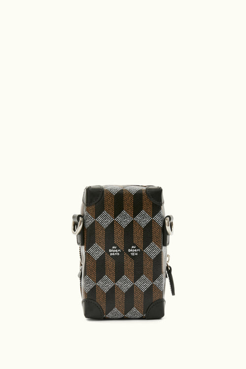 Louis Vuitton, Bags, Louis Vuitton Soft Trunk Clutch Monogram Tuffetage  Canvas Black Brown