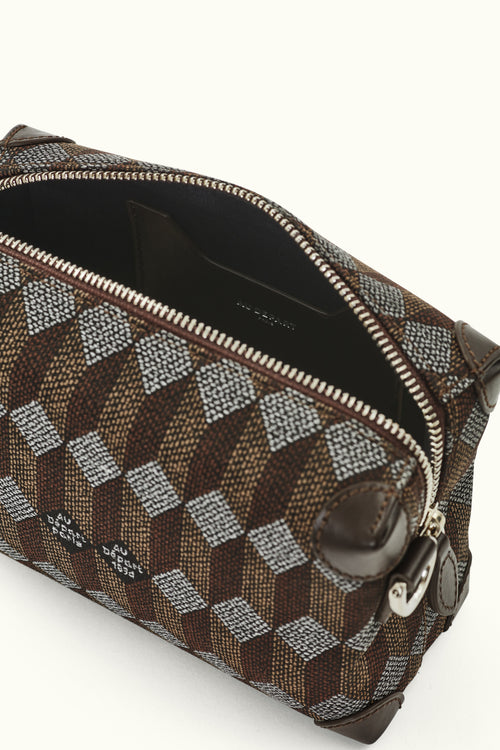 Louis Vuitton Soft Trunk Monogram (With Leather Strap) Brown in Coated  Canvas with Black/Orange - US