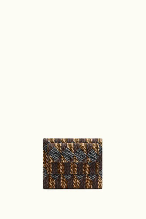 Louis Vuitton Monogram Pattern Continental Long Flap Wallet