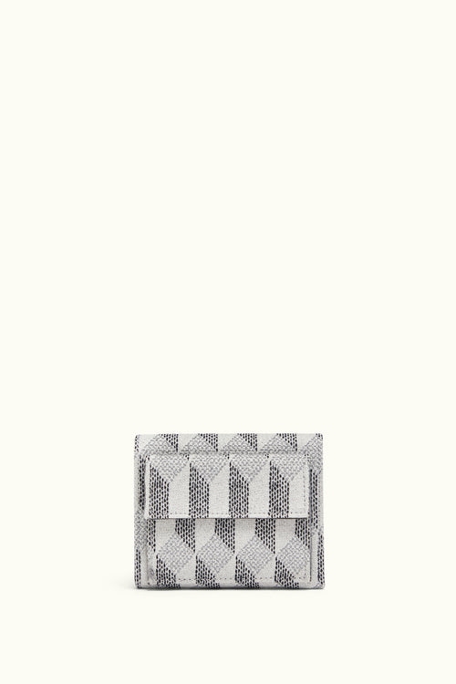 JACQUARD CONTINENT CLUTCH BAG